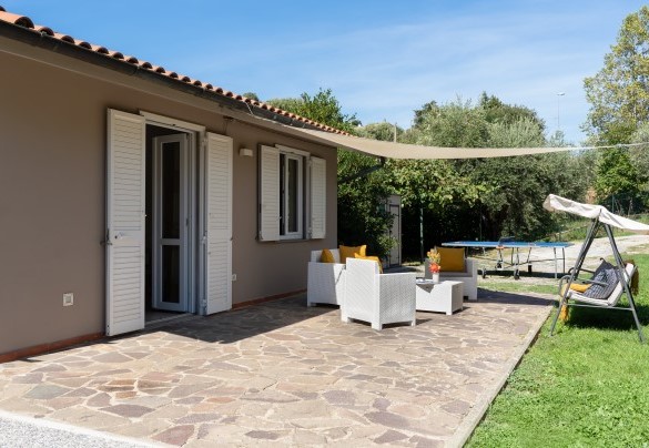 The old hunting lodge of the noble family Lucchesi, today transformed into a holiday home - Villa Cristina