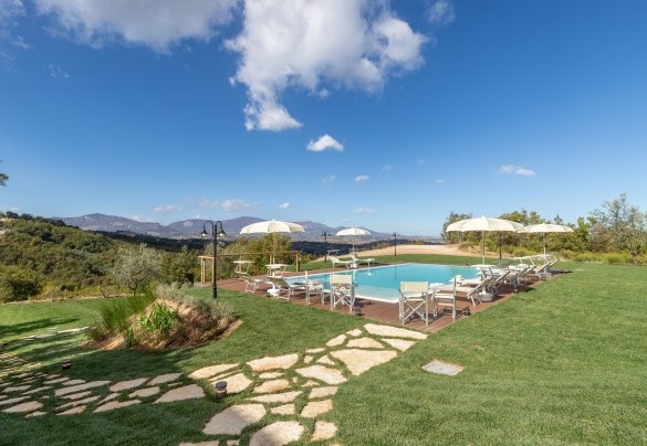 La piscina panoramica - Villa Cusano 