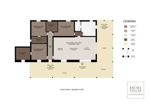 Villa Cutrera - Ground Floor