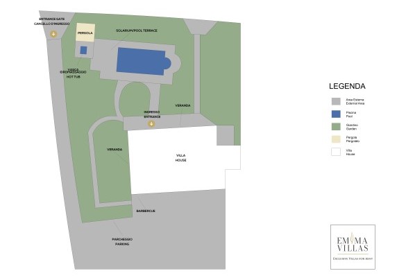 Villa Cutrera - Property Plan