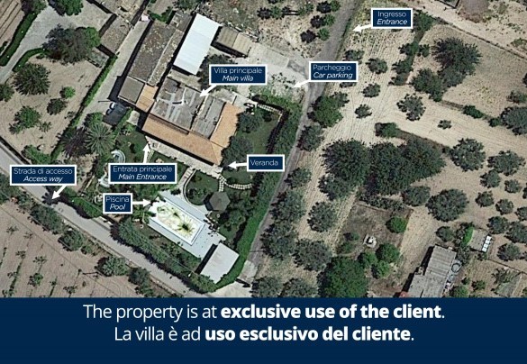 Villa Cutrera - Property Plan
