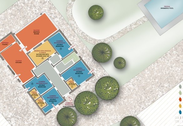 Villa d'Aquino - Ground Floor 
