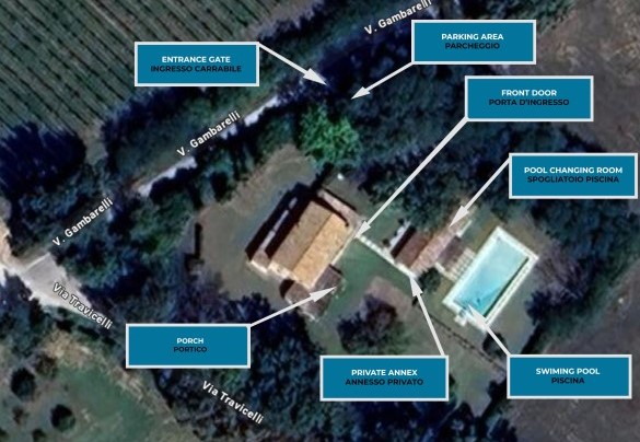 Villa Deda - Property Plan