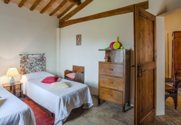Twin bedroom no. 3 first floor - Villa Deda