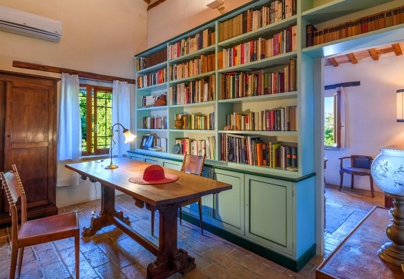 The Study on the First Floor – Villa Deda