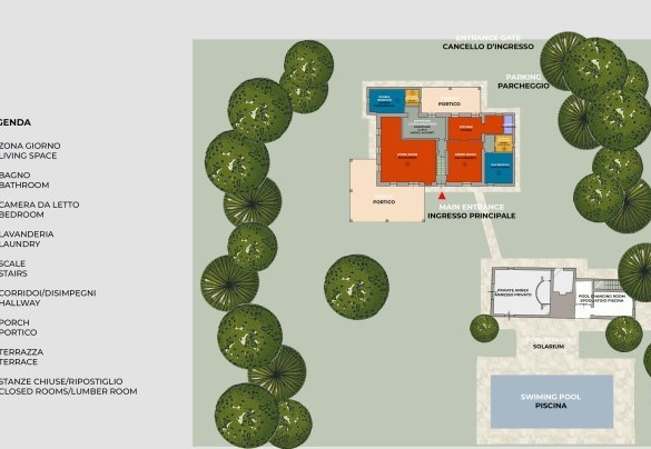 Villa Deda - Property Floor