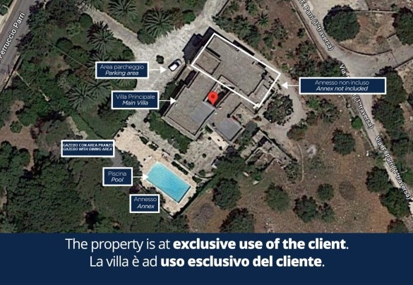 Villa dei Glicini - Property Plan