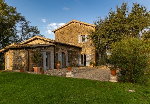 The villa in the last gleams of the day - Villa dei Rosmarini