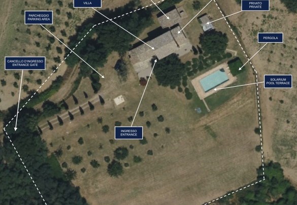 Villa dei Rosmarini - Property Plan