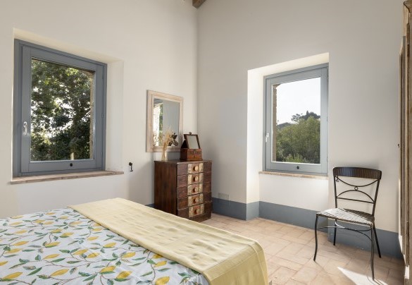 Double bedroom n.1, first floor - Villa dei Rosmarini