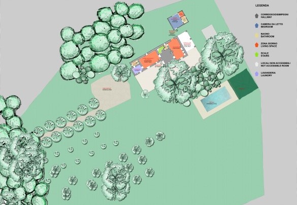 Villa dei Rosmarini - Floor Plan