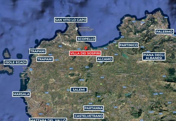 Mappa - Villa Dei Sospiri