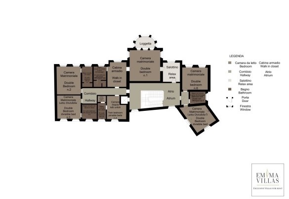 Primo Piano - Villa del Cavaliere Berico