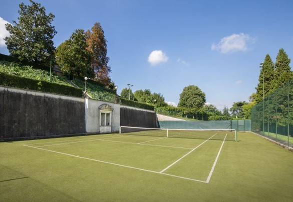 Il campo da tennis - Villa del Cavaliere Berico