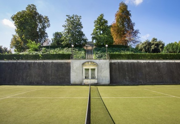 Il campo da tennis - Villa del Cavaliere Berico
