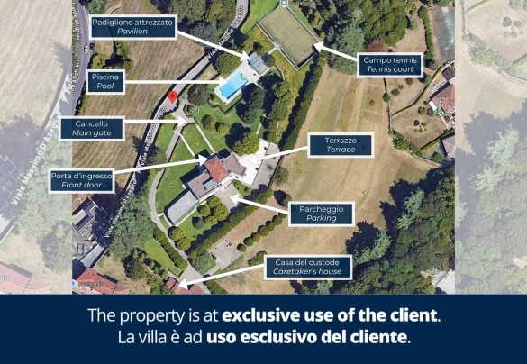 Property Plan - Villa del Cavaliere Berico