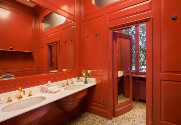 Bagno di servizio al piano terra - Villa del Cavaliere Berico