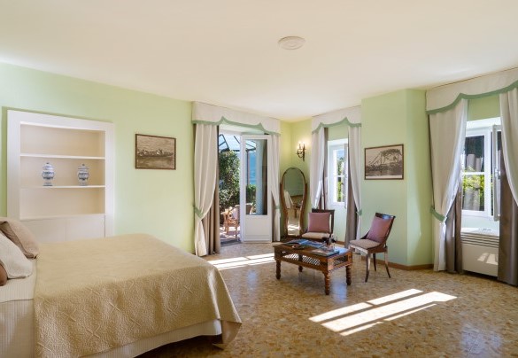 Camera matrimoniale con bagno en-suite - Villa Alba del Lario