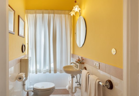 Bagno en-suite con doccia - Villa Alba del lario