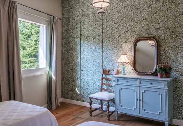Detail of the double room n.3 on the first floor - Villa del Prato