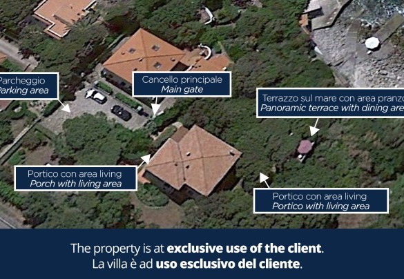 Villa dell'Angelo - Property Plan