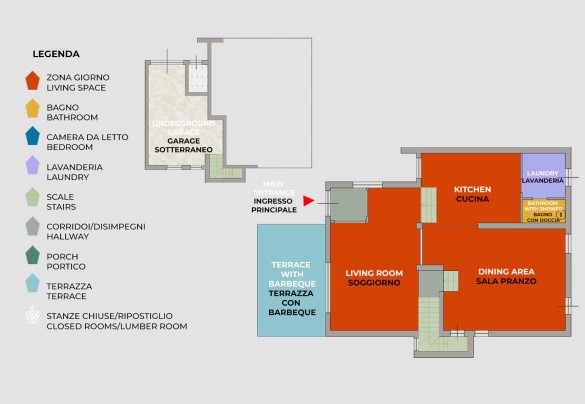 Villa delle Coste - Ground Floor