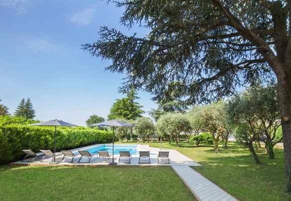 View of the pool from the Villa - Villa delle Coste