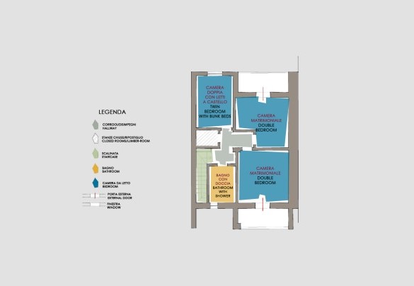 Villa delle Sirene - First Floor