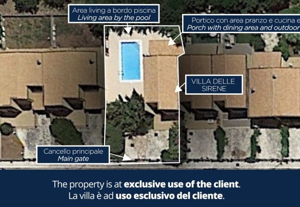 Villa delle Sirene - Property Plan
