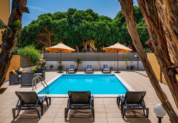 The pool measures 8 x 4 m - Villa delle Sirene
