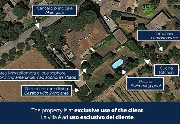 Villa delle Sophore - Property Plan 