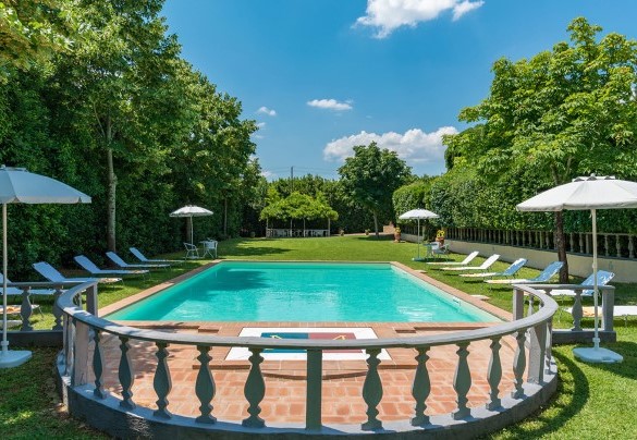  The fantastic swimming pool surrounded by green garden - Villa delle Sophore