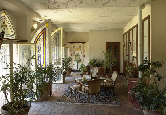 The splendid period lemon-house from inside - Villa delle Sophore  