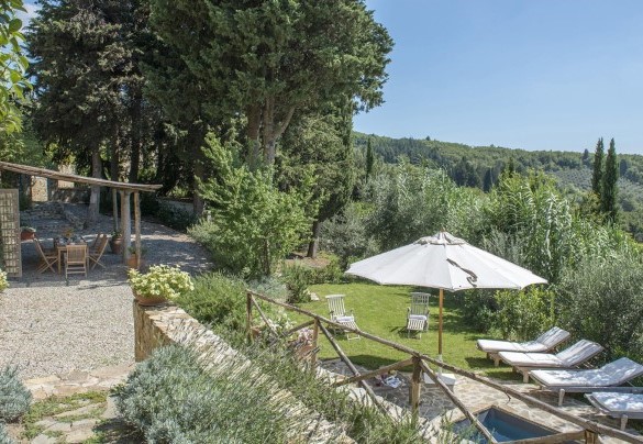 The property with its harmonious and integrated terraces – Villa Delle Upupe 