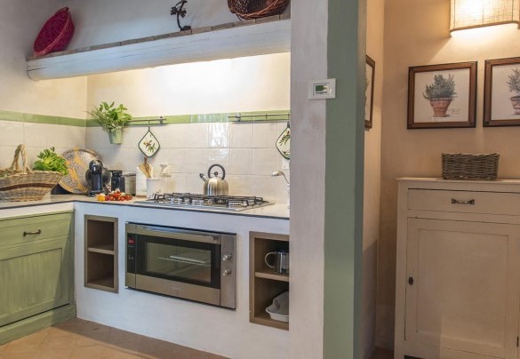 The built-in kitchen – Villa Delle Upupe 
