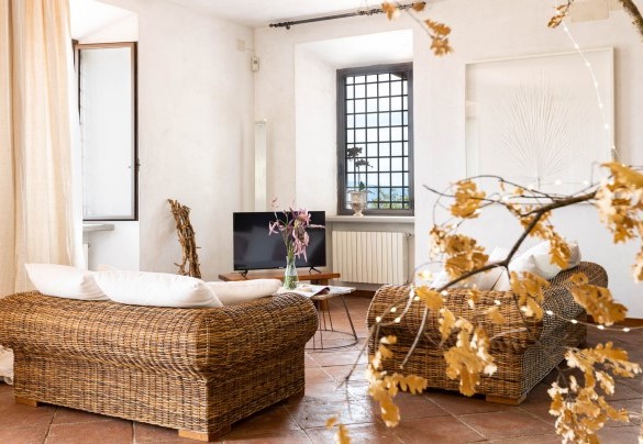 Angolo realx con Smart TV - Villa Desiderio 