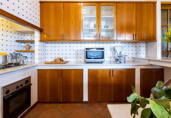 Cucina spaziosa e accessoriata - Villa Desiderio 