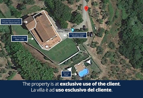 Villa Desiderio - Property Plan 