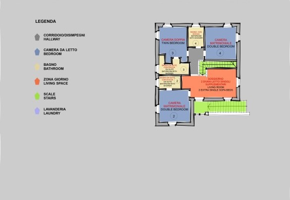 Villa Dianella - Primo Piano