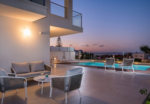 Le caratteristiche luci della villa - Villa Donald