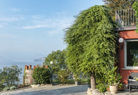One of the 17 furnaces on which the property stands – Villa Eden