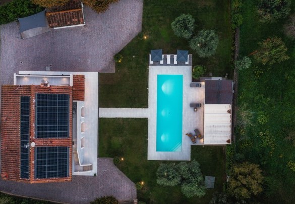 Vista aerea della proprietà - Villa Edoardo
