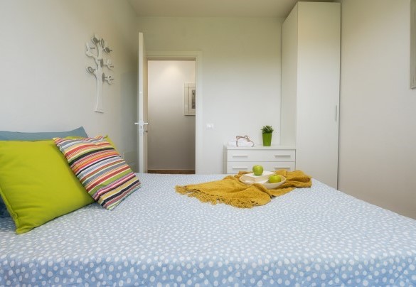 La camera singola con letto alla francese n.4 - Villa Edoardo