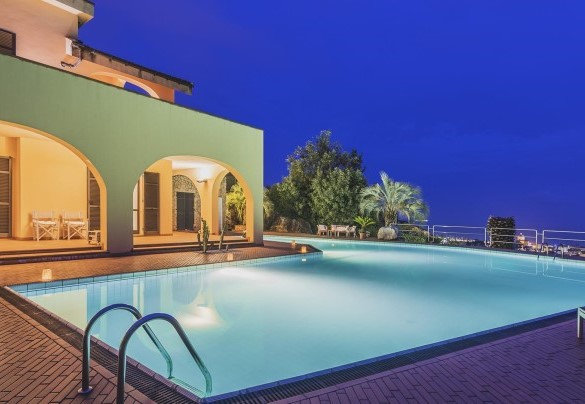 Panoramic villa where you can enjoy enchanting sunsets over the gulf - Villa Elda