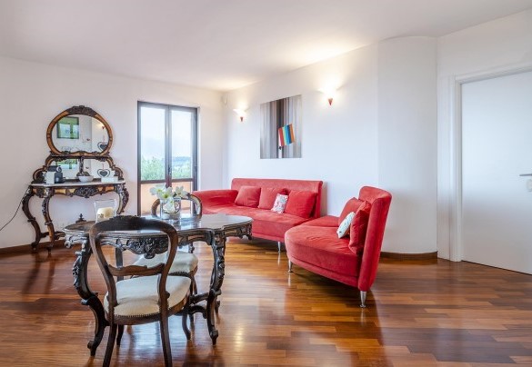 Panoramic view from the living room on the first floor - Villa Elda 