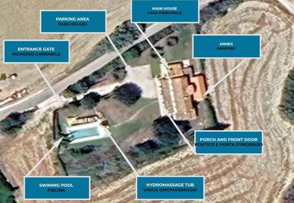 Villa Elettra - Property Plan