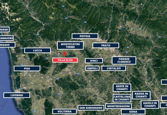 Villa Elisa - Map