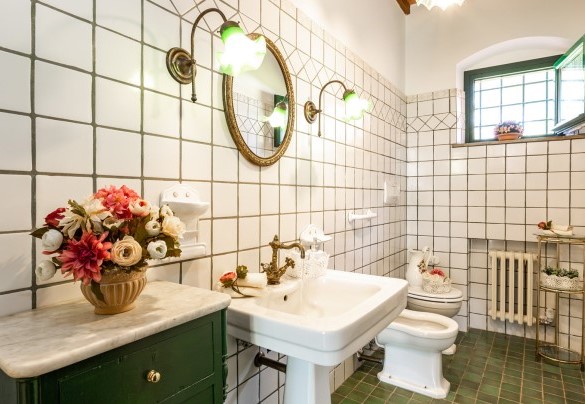 Half bathroom on the ground floor – Villa Elisa 