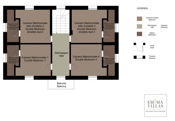 Villa Francesca - First floor