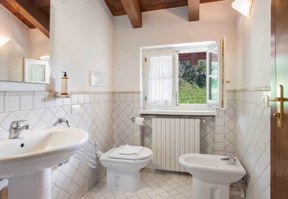 Dettaglio bagno ensuite camera matrimoniale (1) - Villa Gasco